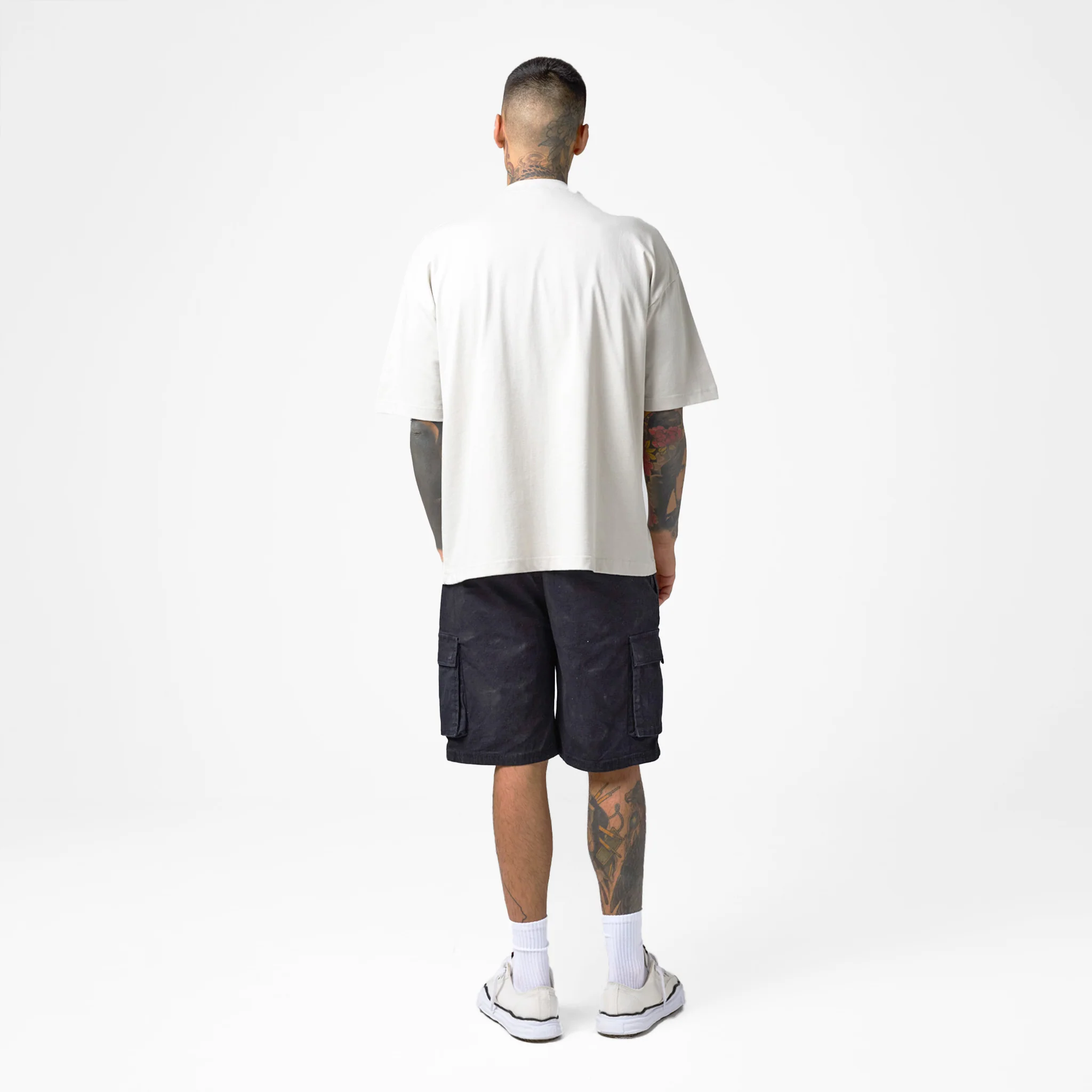 Box Fit T-Shirt | Off White - Image 5