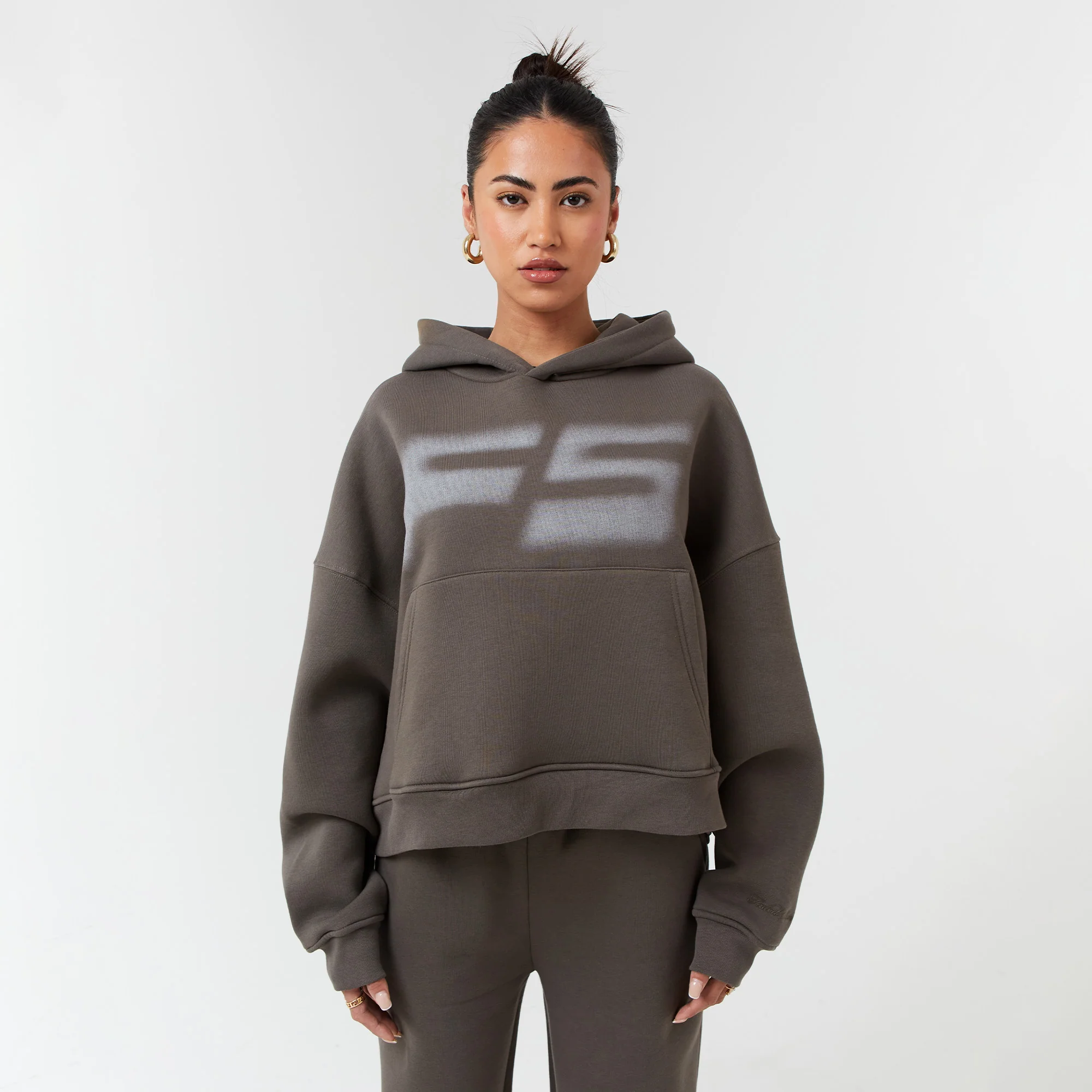FS Blur Hoodie | Brown - Image 3