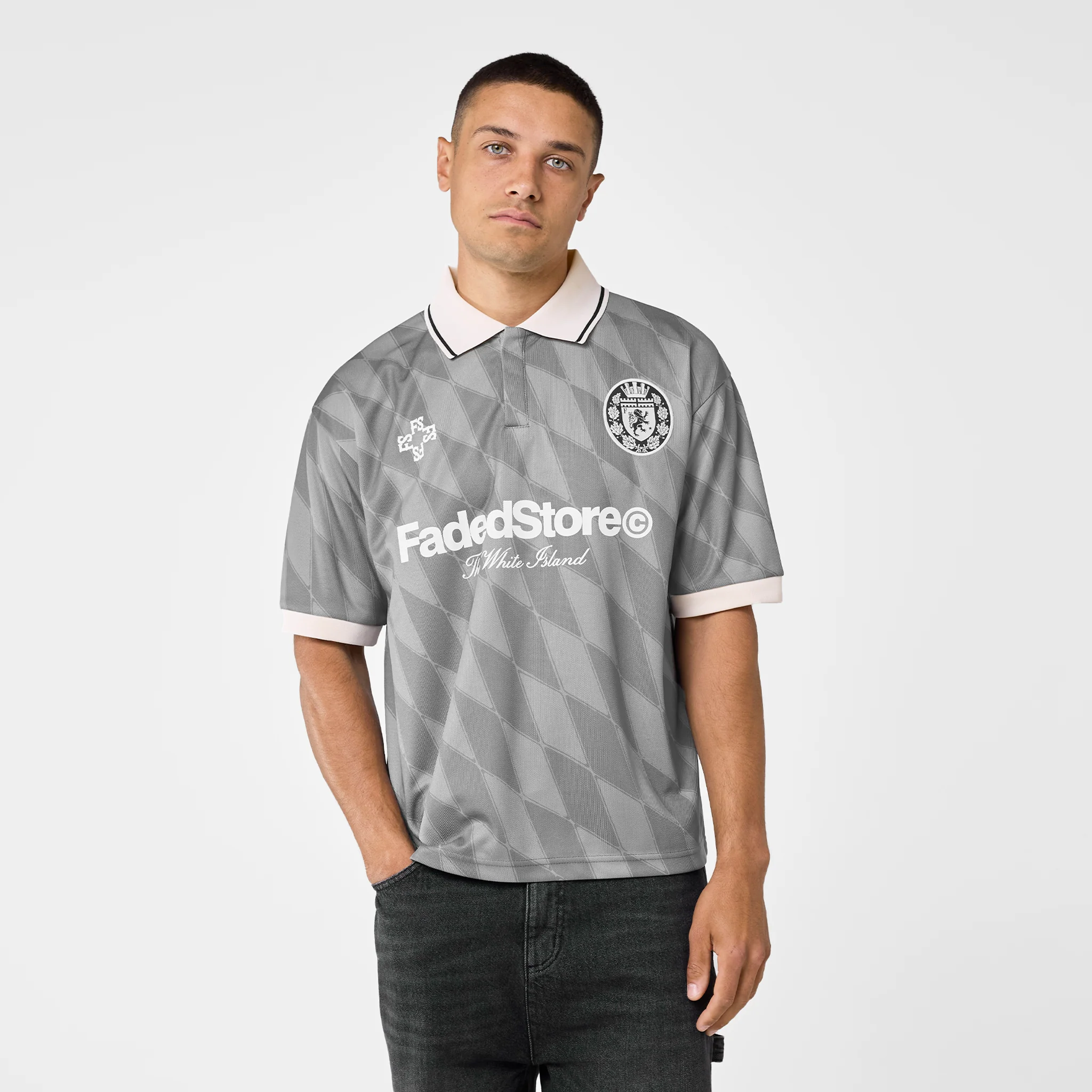 Full Time Football Jersey | Grey - Image 6