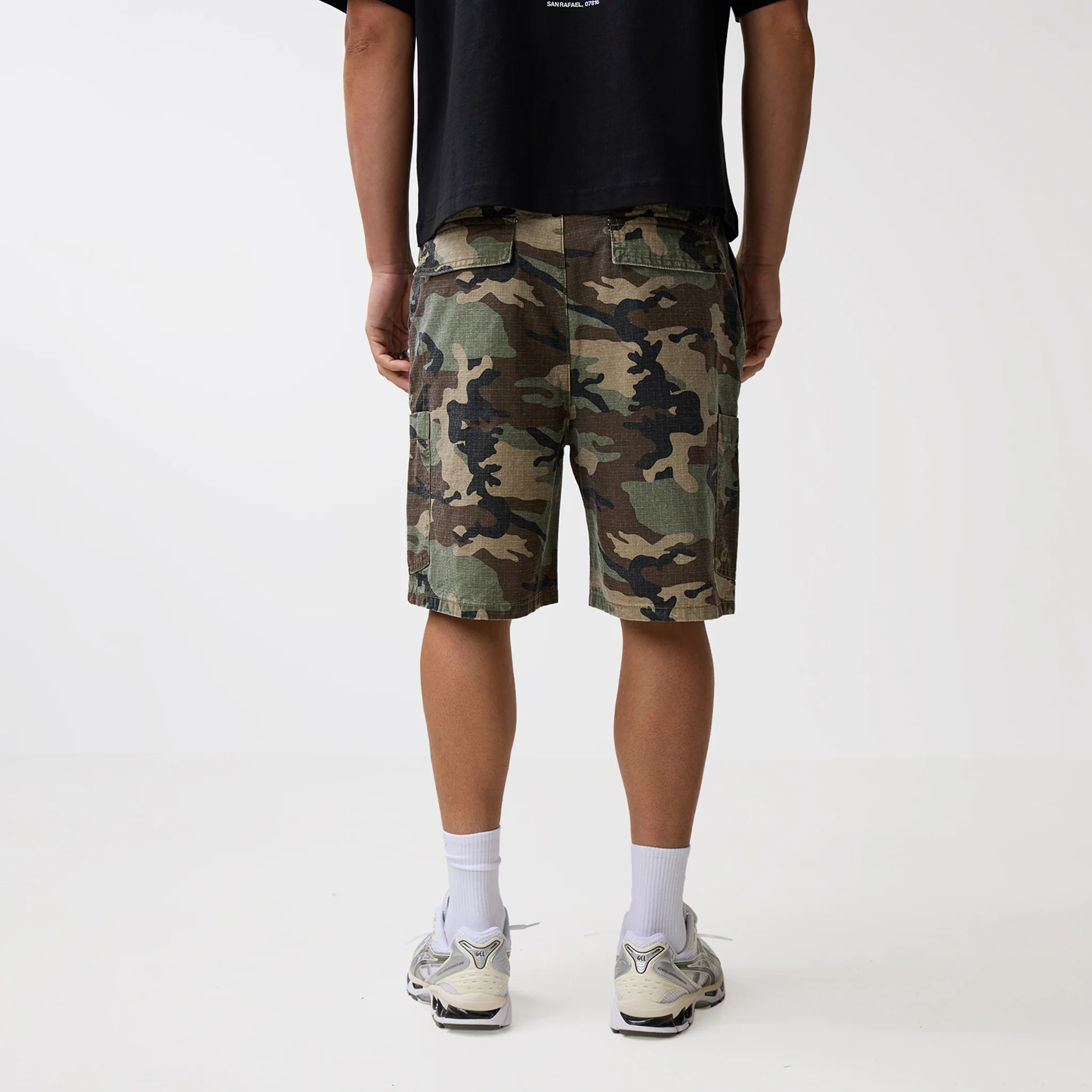 Longline OG Camo Cargo Short | Green - Image 10