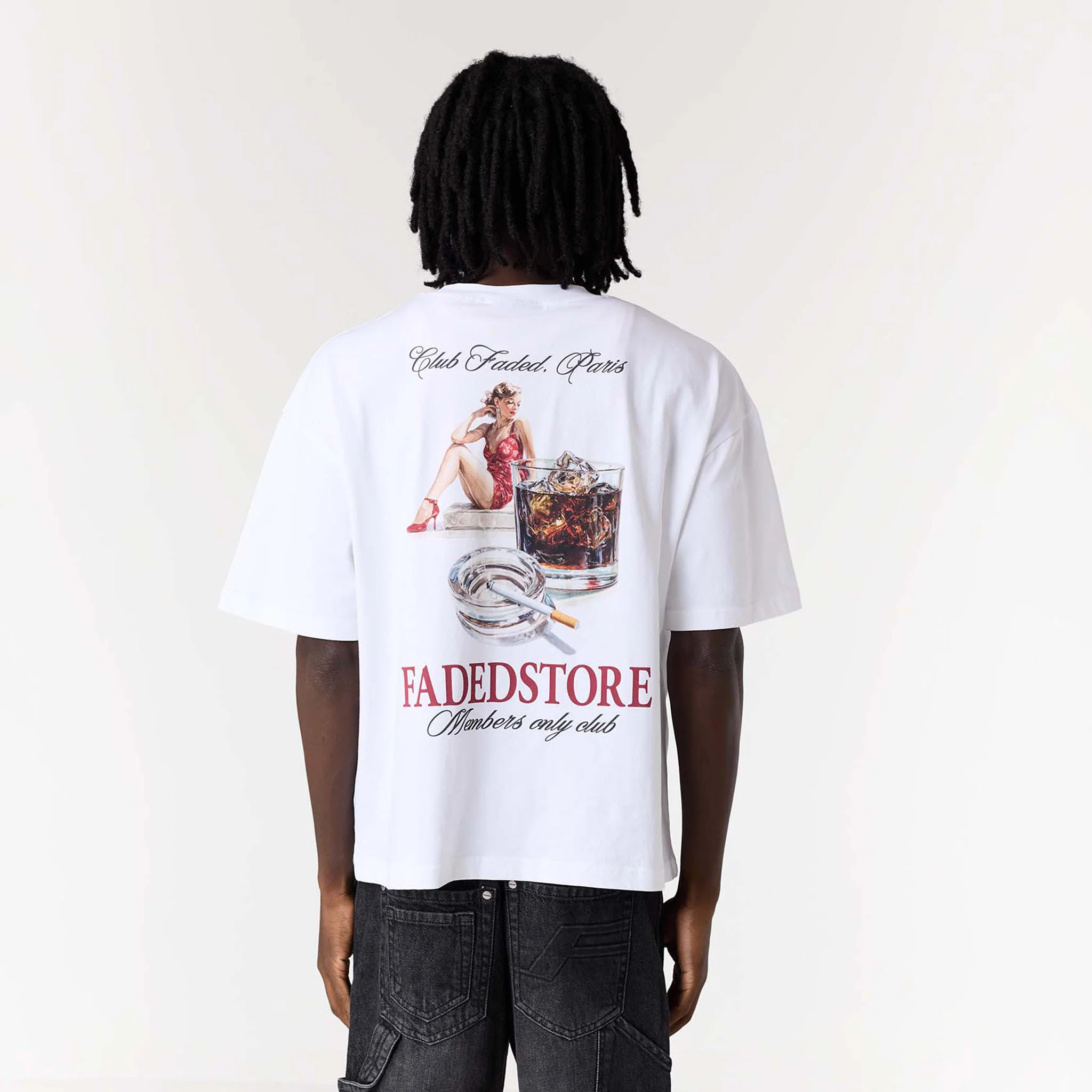 Members Club T-Shirt | White - Image 8