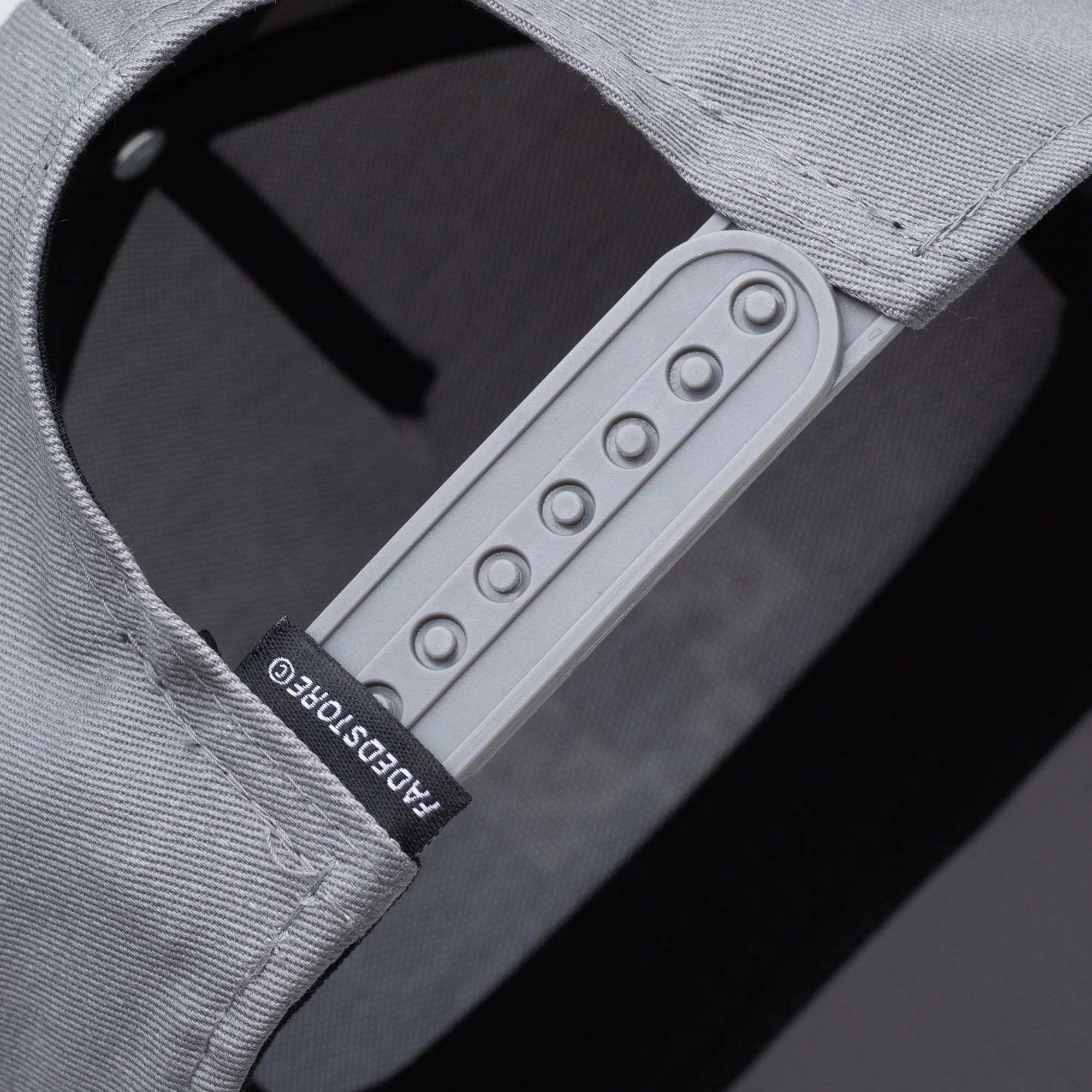 Monogram Cap | Mid Grey/White - Image 4