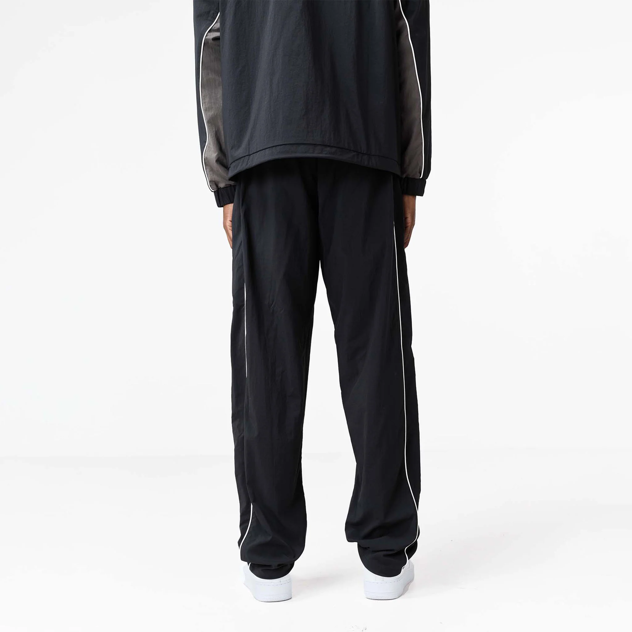 Nylon Football Joggers | Black - Image 9