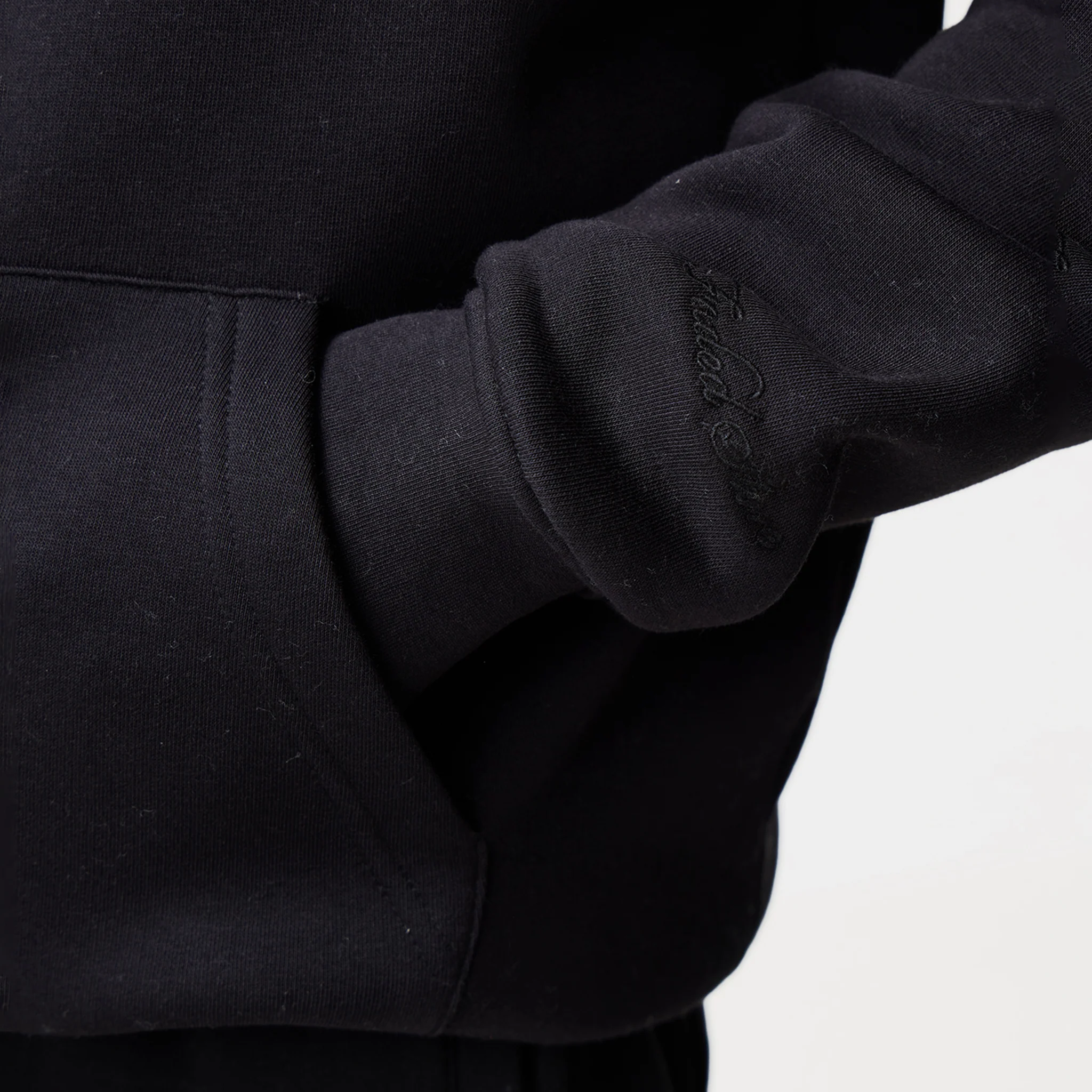 Open Hem Tracksuit | Black - Image 3