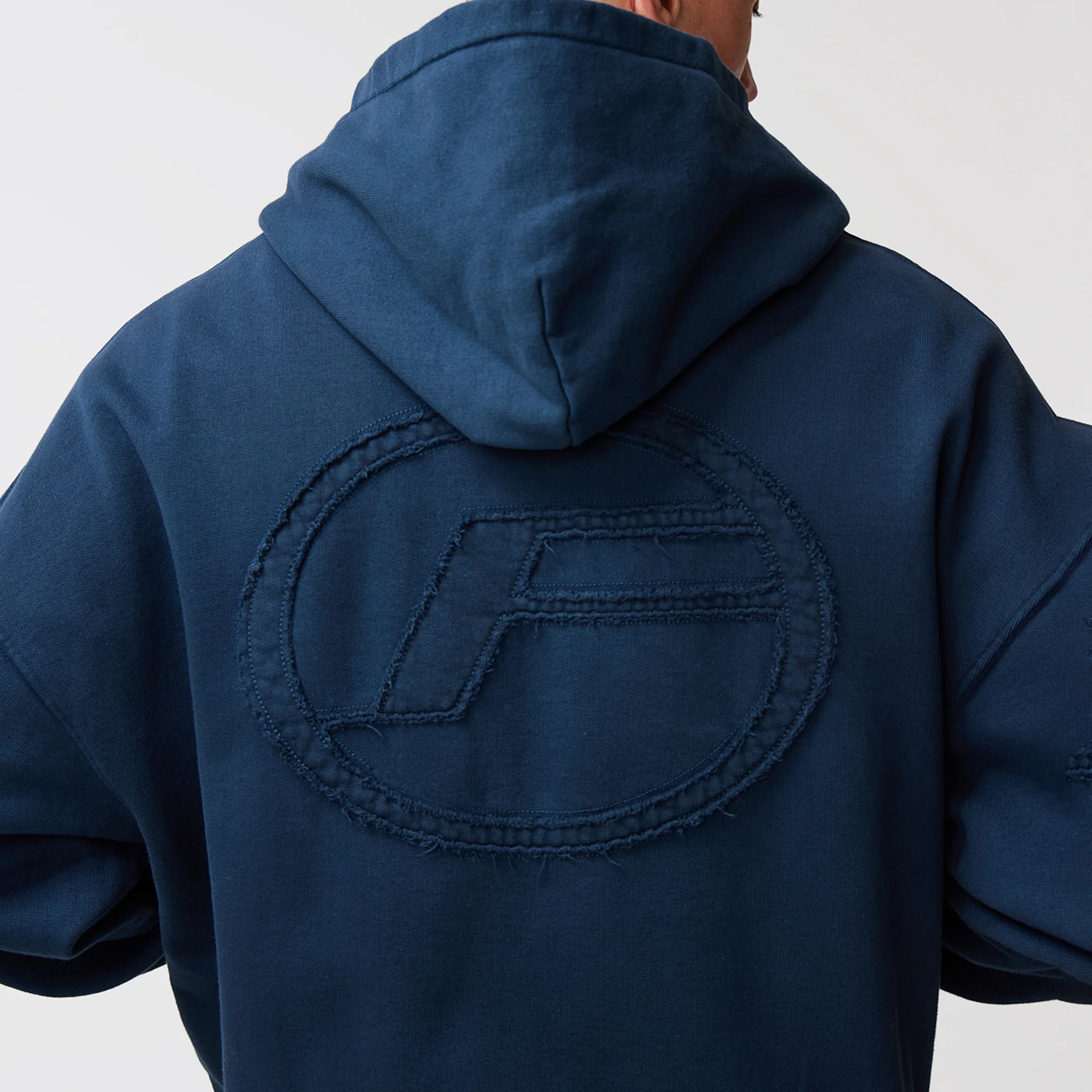 Oval Appliqué Tracksuit | Washed Navy - Image 8