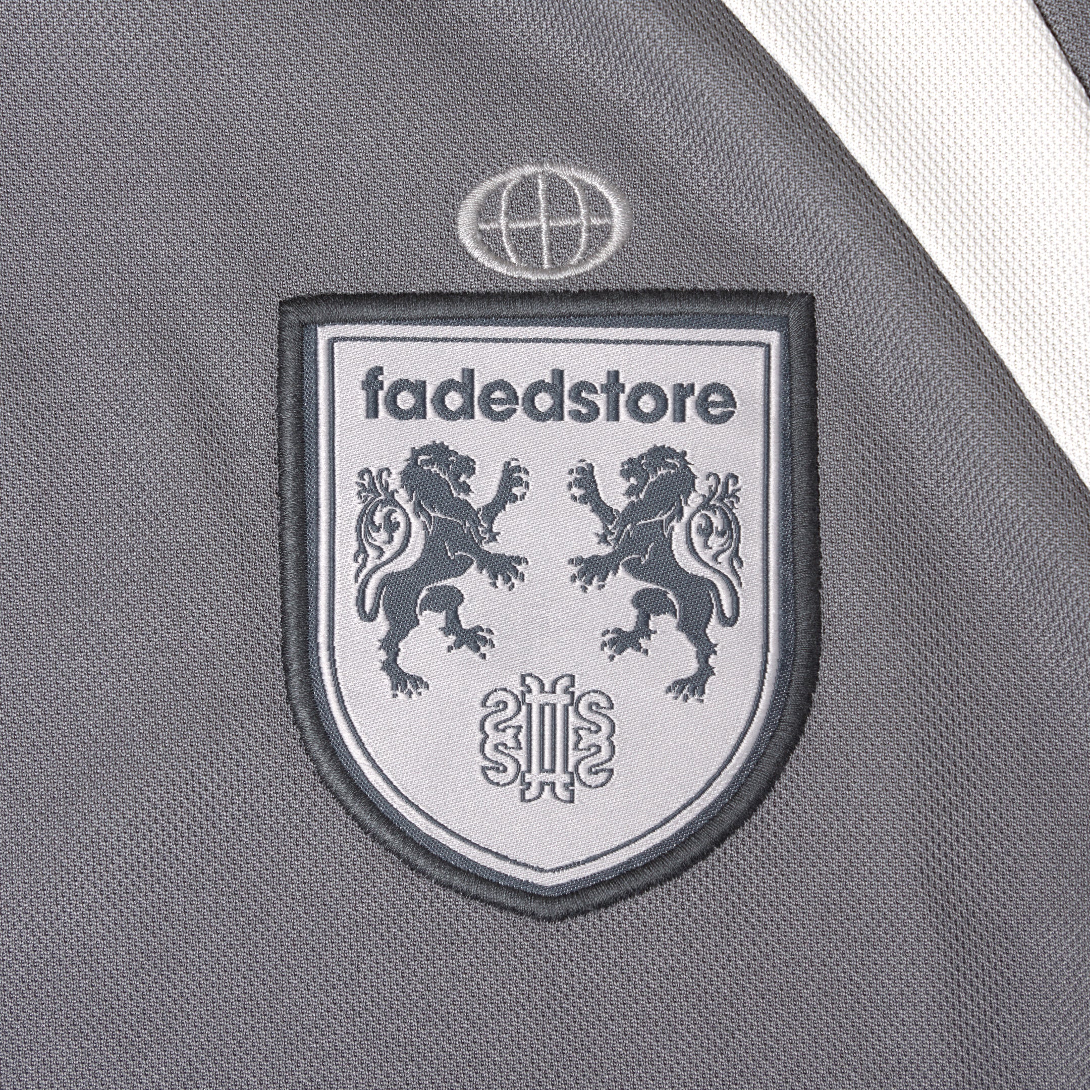 Panelled Football Jersey  |  Charcoal - Image 6