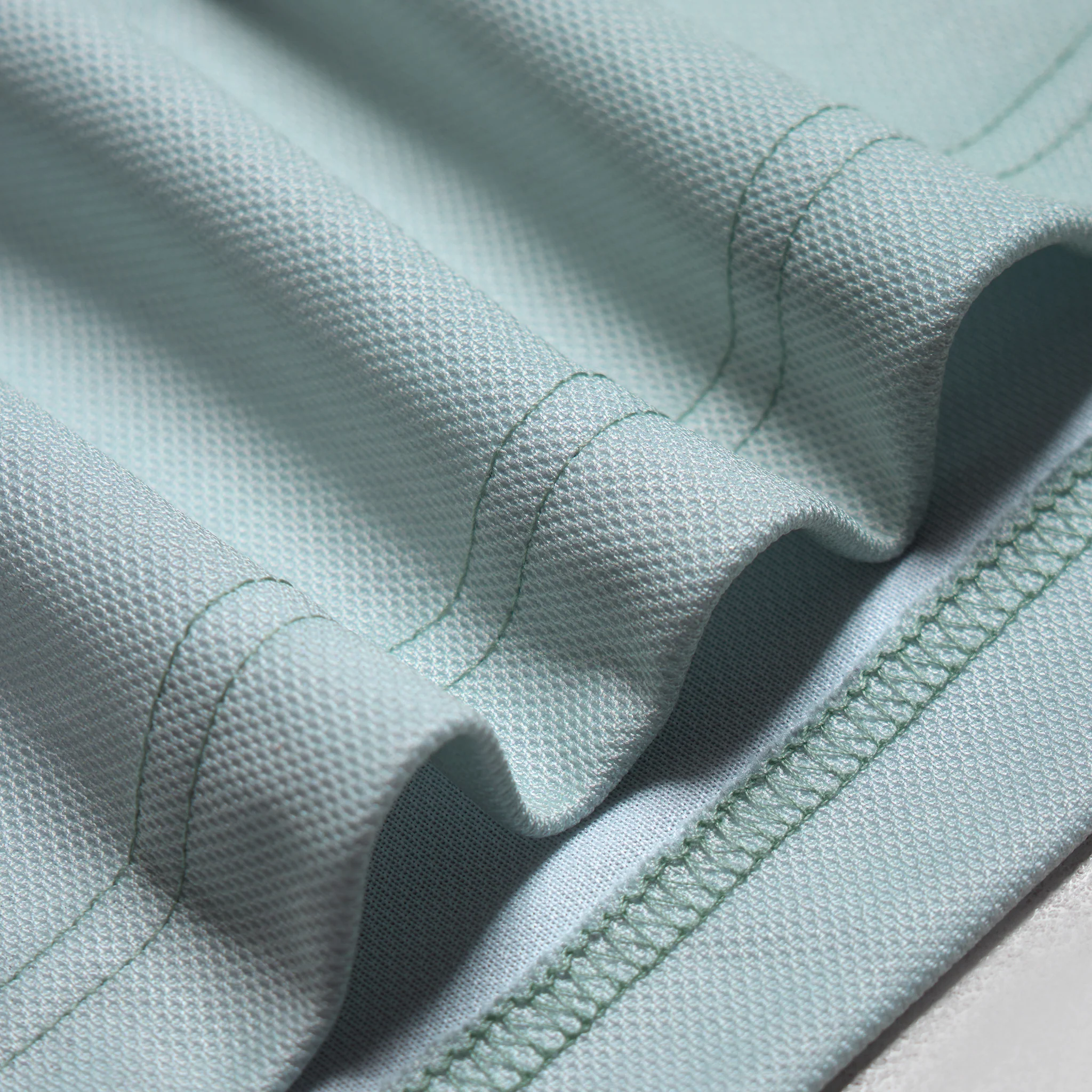 Panelled Football Jersey  |  Sun Fade Matcha - Image 9