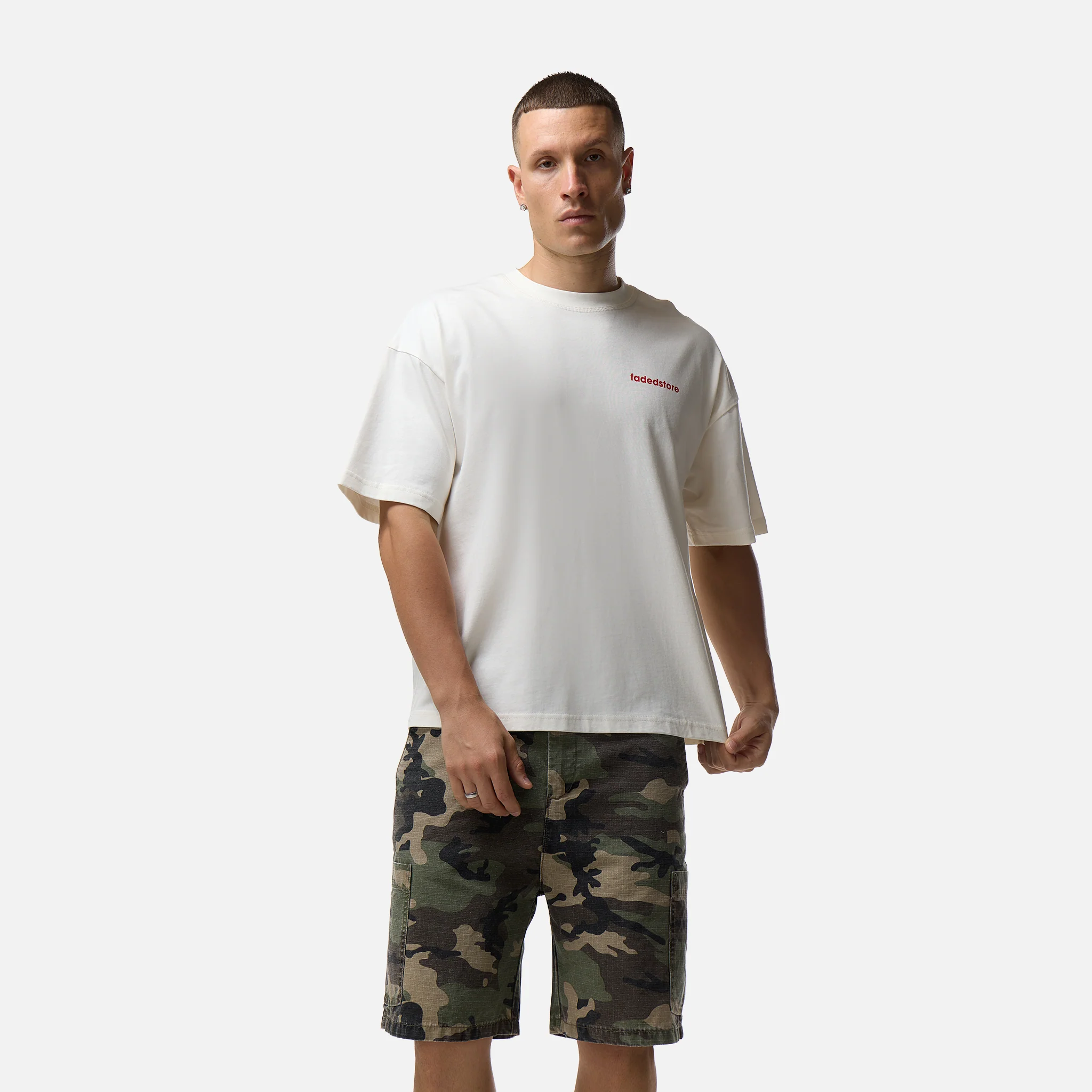Por Favor T-Shirt | Chalk - Image 8