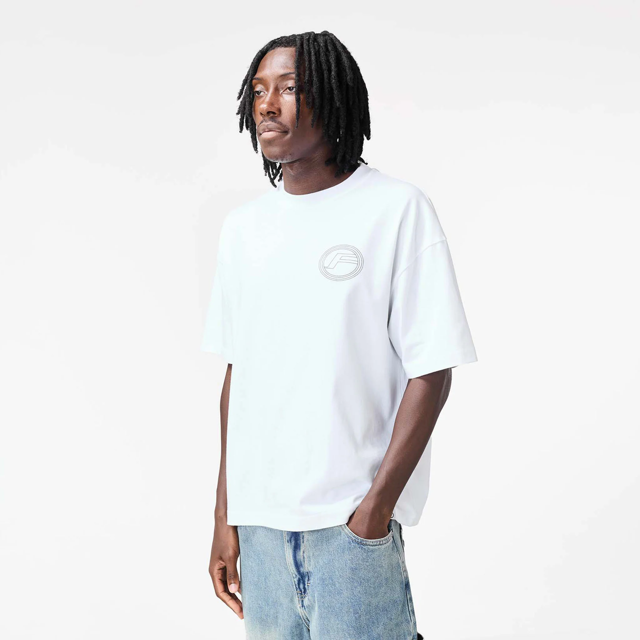 Puff Print Logo T-Shirt | White - Image 3
