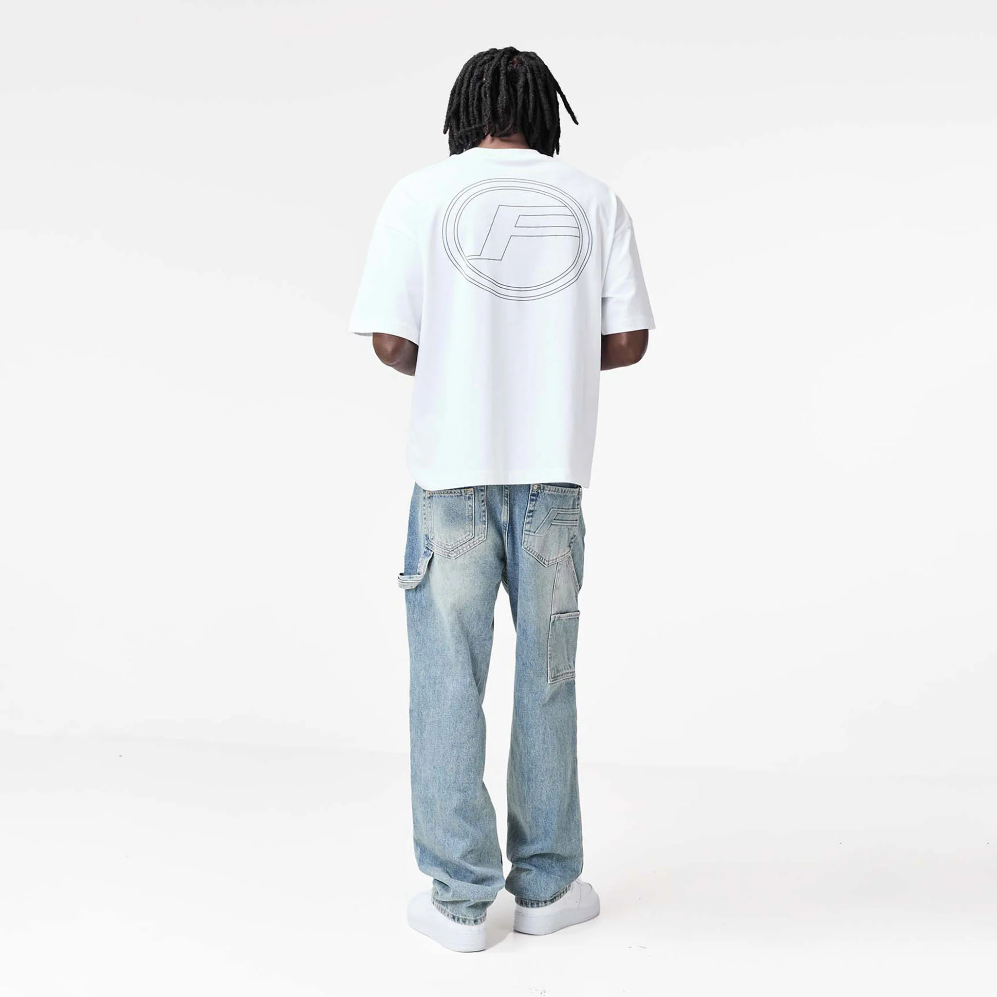 Puff Print Logo T-Shirt | White - Image 6