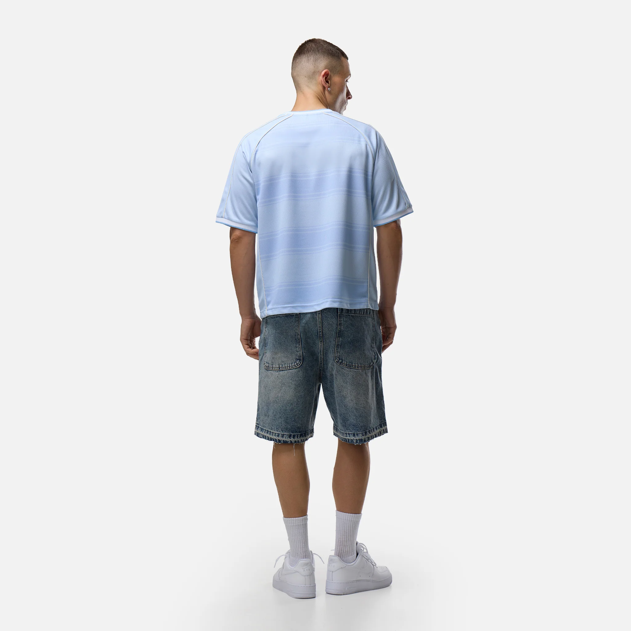 Raglan Football Jersey  |  Sky Blue - Image 6