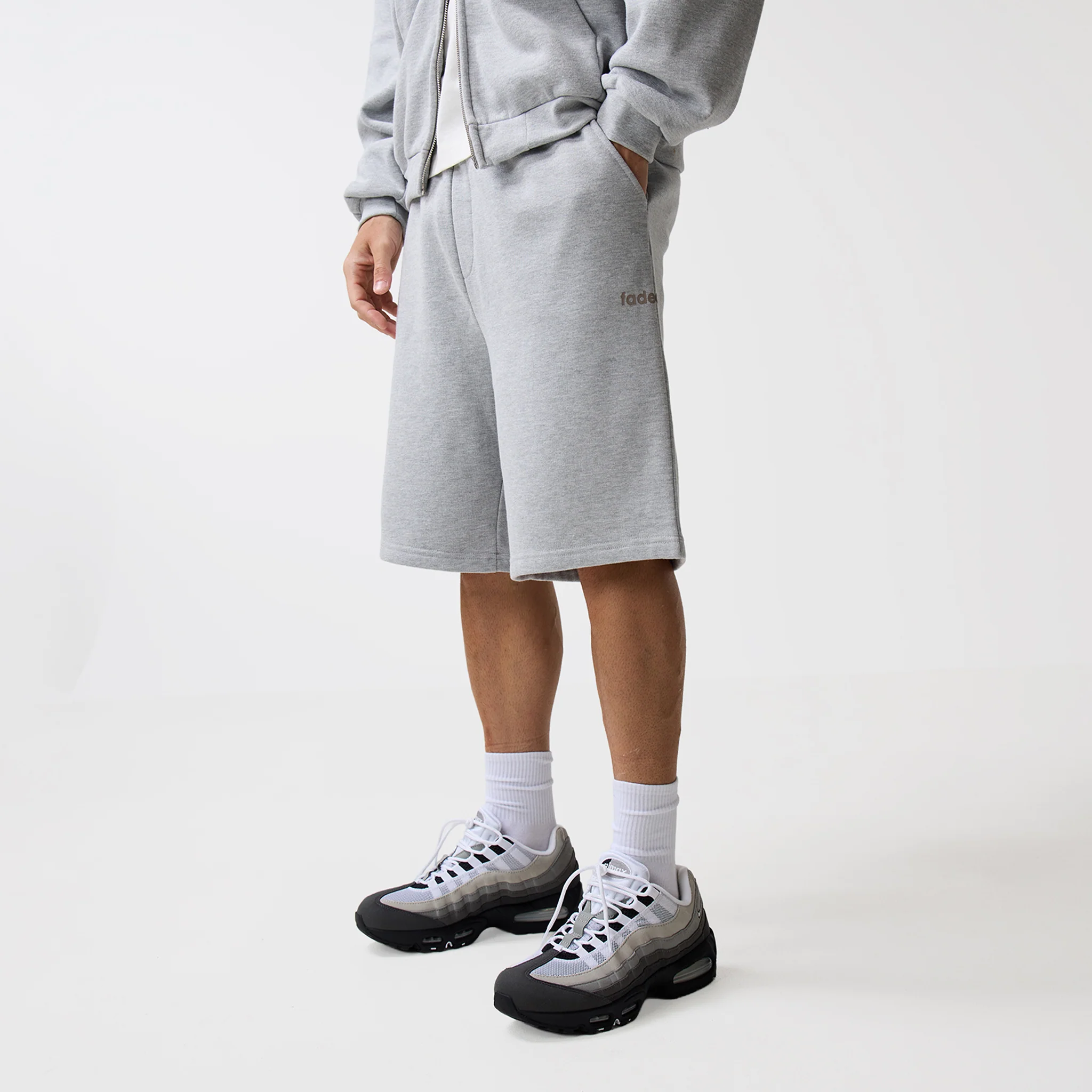 Space For Clarity Twinset | Grey Marl - Image 5