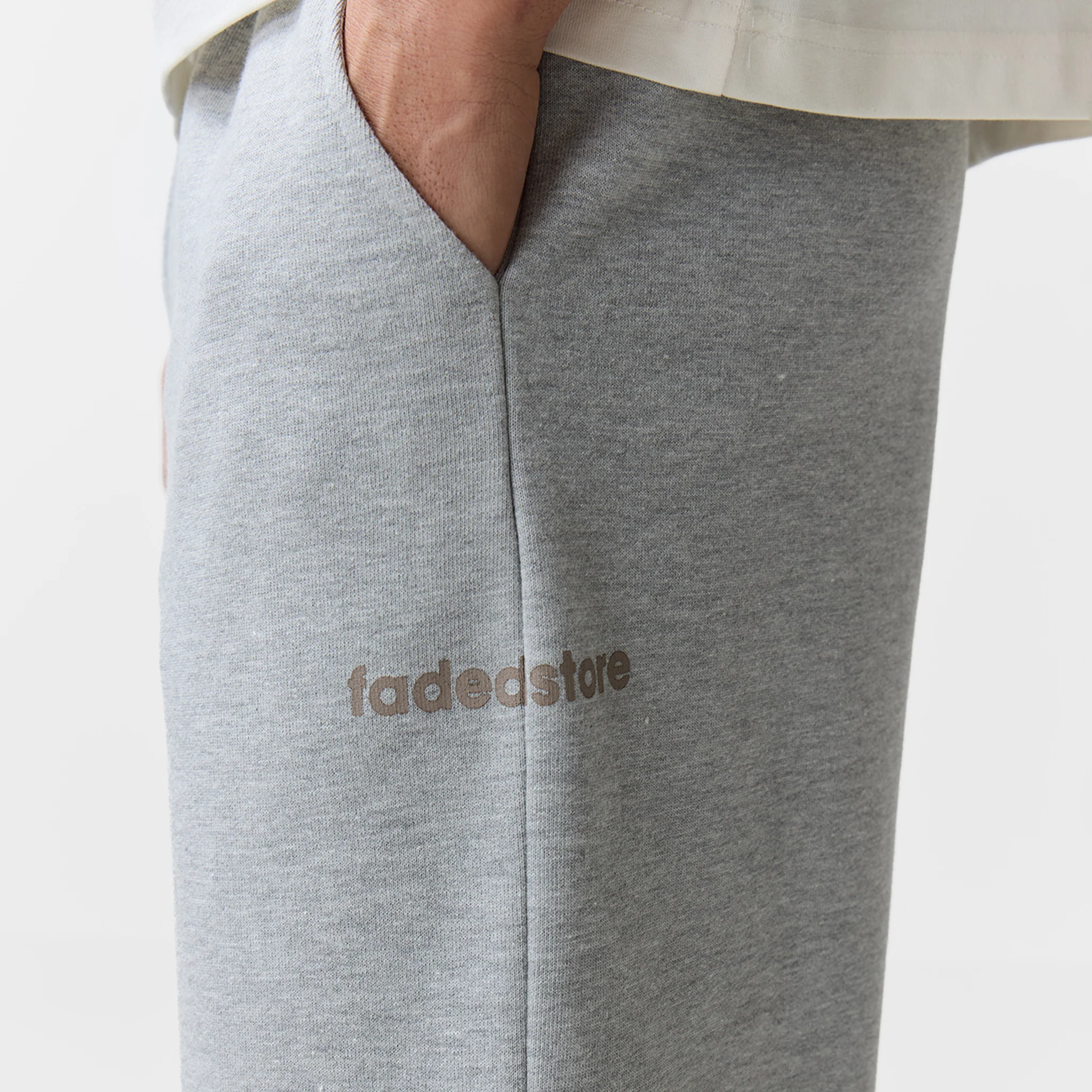 Space For Clarity Tracksuit | Grey Marl - Image 12