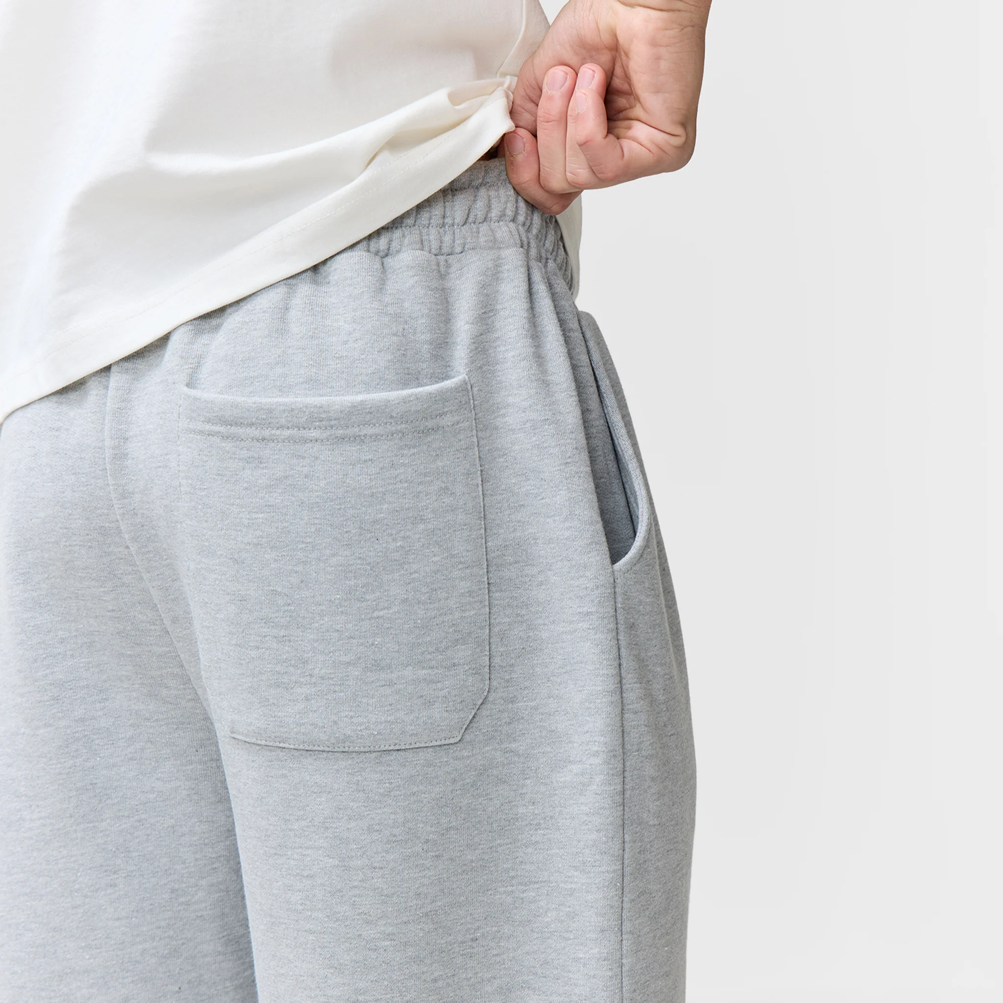 Space For Clarity Tracksuit | Grey Marl - Image 14