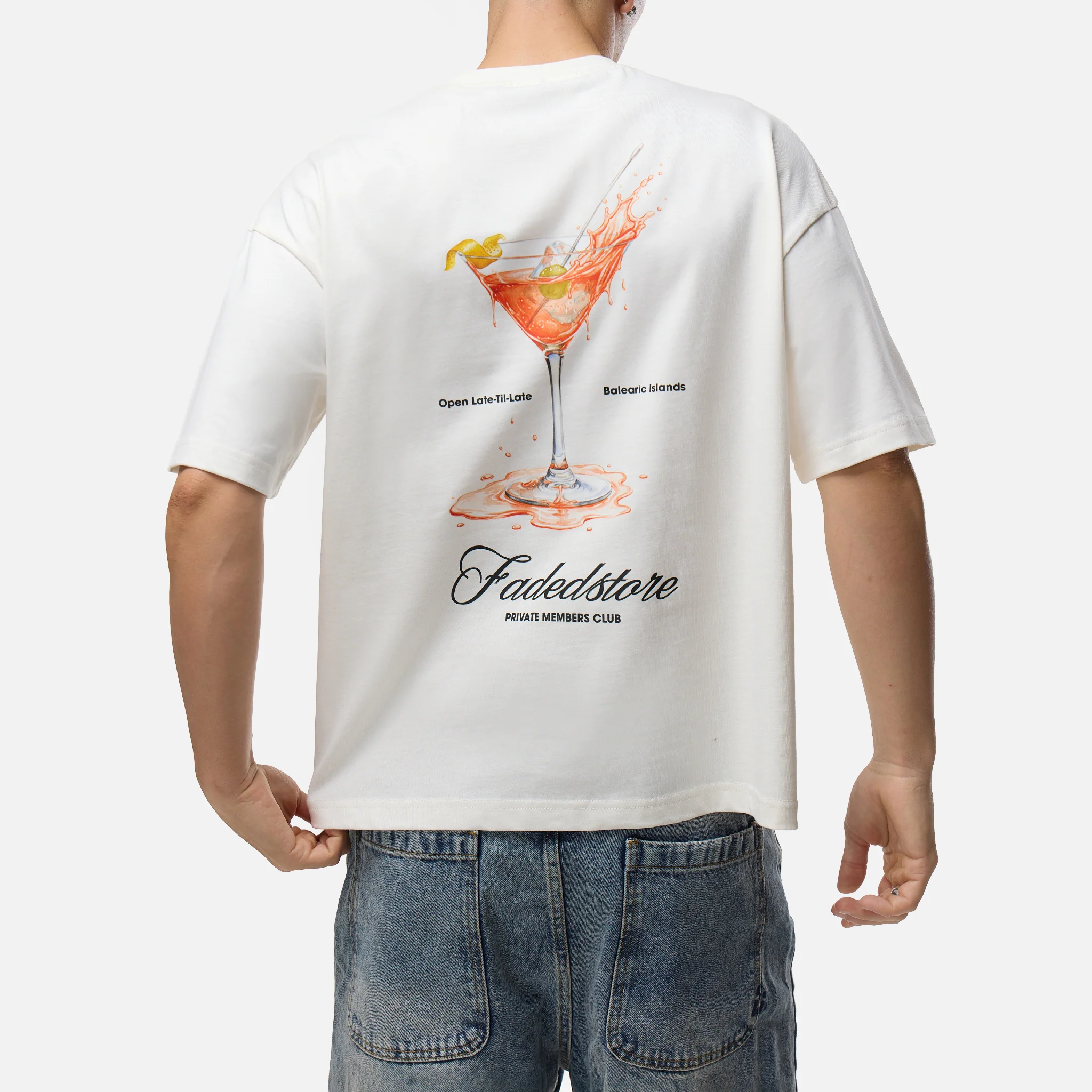 Spillage T-Shirt | Chalk - Image 6