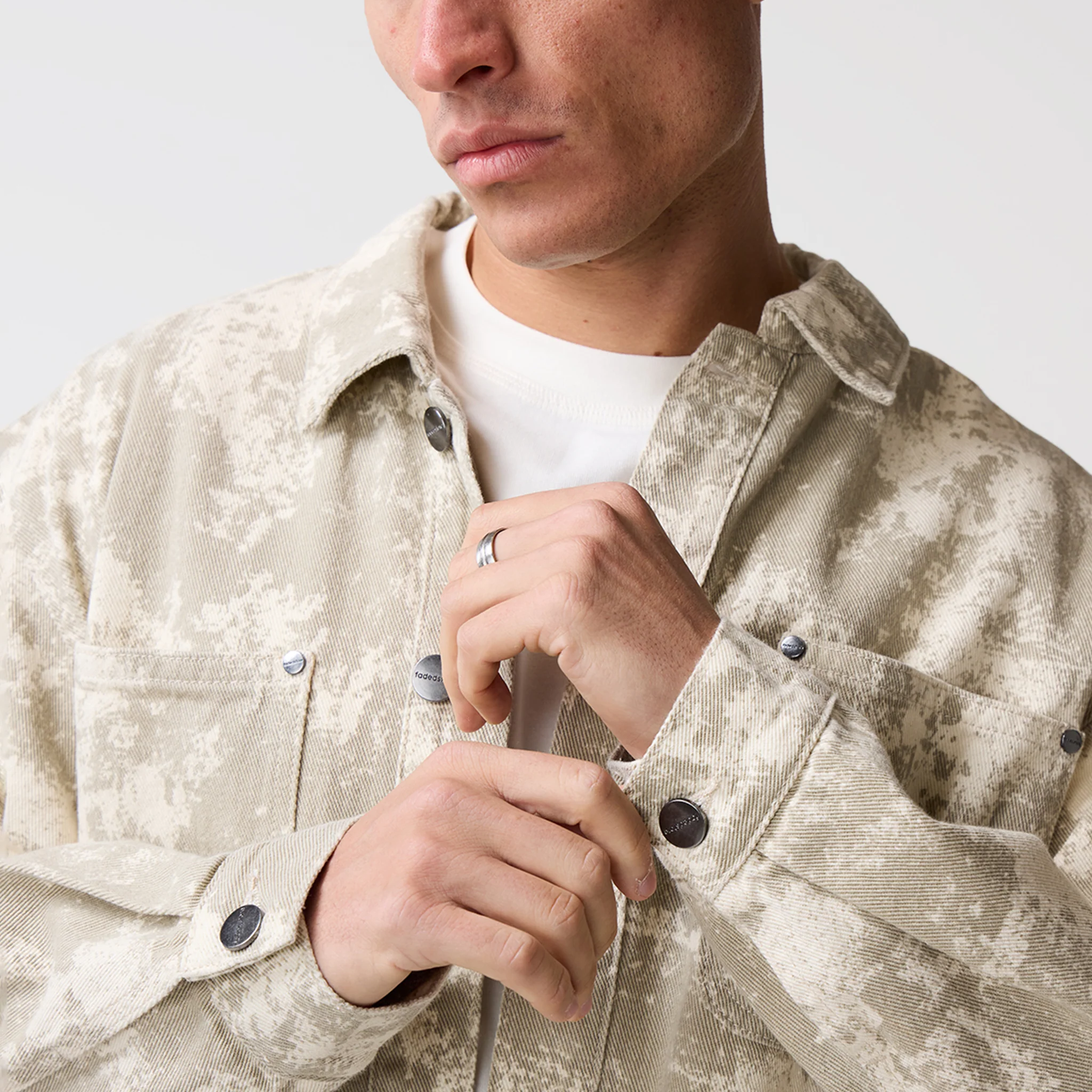 Tree Camo Print Twinset | Beige - Image 10